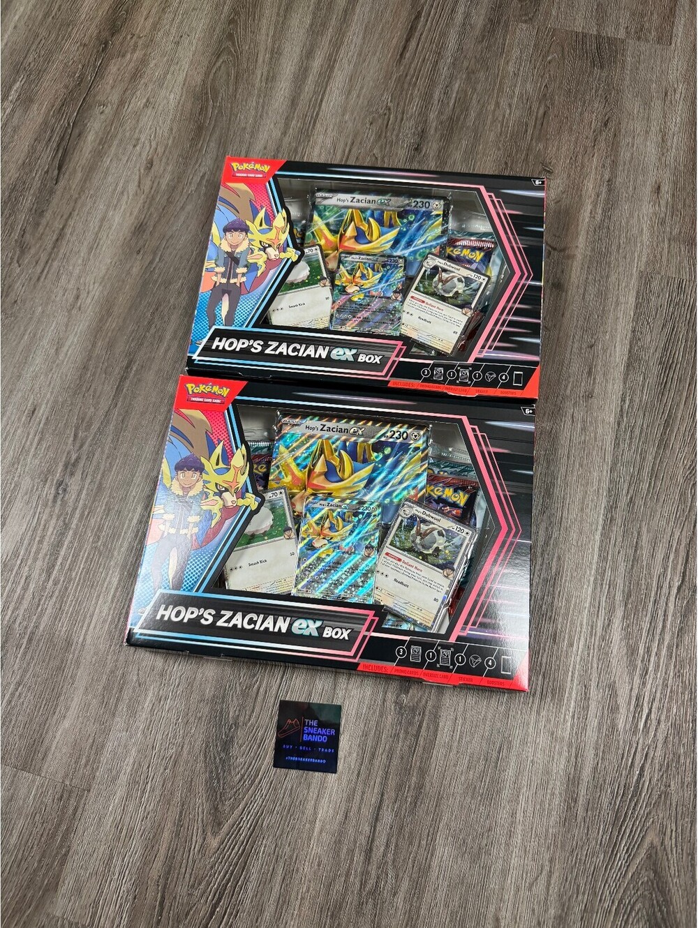 2x Pokemon Hop's Zacian EX Box SEALED